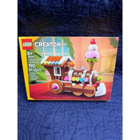 Lego Other - LEGO Creator 40777 Gingerbread Train Ornament Building Toy 190‎ Pieces Read